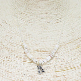 Mermaid Charm Mixed Beaded Necklace - view 2