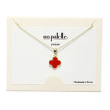 Dainty Clover Pendant Necklace