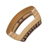 90241, GEOMETRIC SOLID COLOR HAIR CLAW, HAIR CLIP