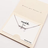 90252, DAINTY PAVE SIDE CROSS PENDANT NECKLACE, CUBIC ZIRCONIA, RELIGIOUS