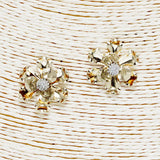 90278, FLOWER METAL STUD EARRING