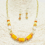 90413, MULTI MIX BEADED NECKLACE