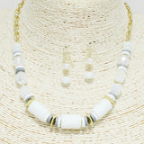 90413, MULTI MIX BEADED NECKLACE