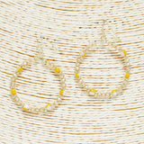 90427, RESIN MIX BEADED EARRING
