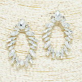 90690, RHINESTONE EVENING EARRING