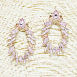 90690, RHINESTONE EVENING EARRING