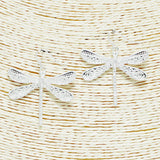 90692, DRAGONFLY FILIGREE METAL EARRING
