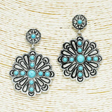 Western Concho Earring