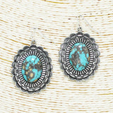 Western Concho Earring