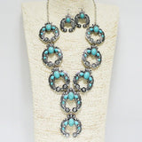 Western Squash Blossom Necklace