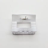 90743, RECTANGLE SOLID COLOR HAIR CLAW, HAIR CLIP