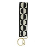 Geometric Print Wristlet KEY Chain