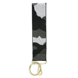 Glitter Camouflage Wristlet KEY Chain