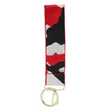 Glitter Camouflage Wristlet KEY Chain - view 2