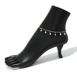 90803, DAINTY PEARL CHARM ANKLET