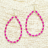 Teardrop Beaded Earring