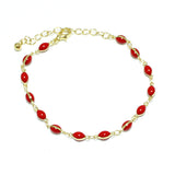 90980, DAINTY OVAL SHAPE BRACELET