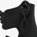 Matte Finish Arch Post Earring
