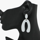 Matte Finish Arch Post Earring - view 3