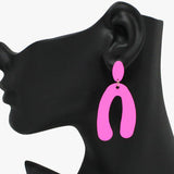 Matte Finish Arch Post Earring - view 4