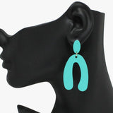 Matte Finish Arch Post Earring - view 5
