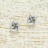 Twisted Knot Stud Earring - view 2
