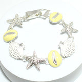 91347, SEA LIFE THEME MAGNETIC CLOSURE BRACELET