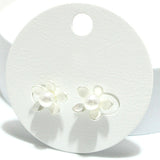 91365, FLOWER PEARL STUD EARRING