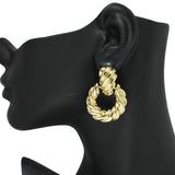 91447, DOOR KNOCKER EARRING