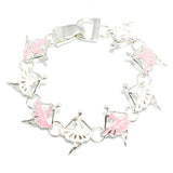 91481, CINDERELLA BALLET MAGNETIC CLOSURE BRACELET