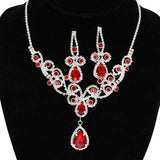 91594, RHINESTONE EVENING NECKLACE, WEDDING, BRIDAL, PROM
