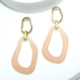 Geometric Resin Earring - view 2