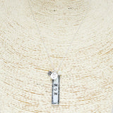 91714, "MOM" CHARM PENDANT NECKLACE, MOTHER'S DAY