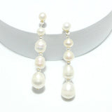 91717, FRESHWATER PEARL DROP DANGLE EARRING