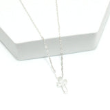 91737, DAINTY CROSS PENDANT NECKLACE, RELIGIOUS