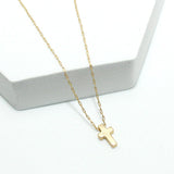 91737, DAINTY CROSS PENDANT NECKLACE, RELIGIOUS