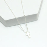 91737, DAINTY CROSS PENDANT NECKLACE, RELIGIOUS