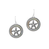 Starfish Round Earring, SEA Life, Ocean - view 2