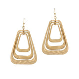Geometric Metal Earring