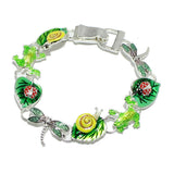 91783, NATURE THEME MAGNETIC CLOSURE BRACELET