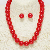 91940, SIMPLE 15MM PEARL NECKLACE