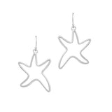Starfish Cutout Metal Earring, SEA Life, Ocean