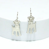 Schnauzer DOG Metal Earring