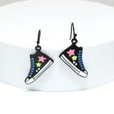 High Tops Sneakers Epoxy Earring