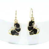 CAT Epoxy Earring