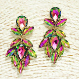 92385, RHINESTONE EVENING EARRING