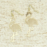 Flamingo Metal Dangle Earring