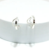 Dainty Wired Metal Earring - view 2
