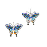 93637, GARDEN BUTTERFLY EPOXY EARRING