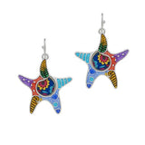 Starfish Epoxy Earring, SEA Life, Ocean Theme